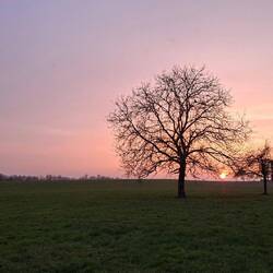 Von der Anhöhe haben wir einen schönen Blick.....