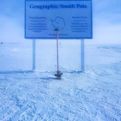 Day trip to the South Pole — from the Life in the Freezer presentation.