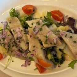 Andreas Vorspeise - saurer Hering