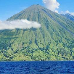 Pulau Sangeang in the dry season