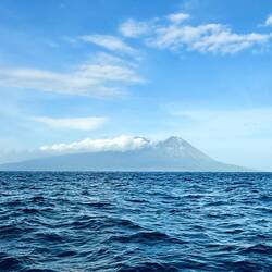 Approaching Pulau Sangeang