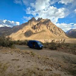 Übernachtung an der Ruta 7