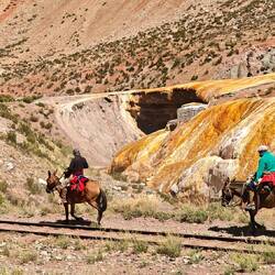 Puente del Inca auf 2700m Höhe