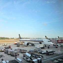 unser Flugzeug nach Christchurch