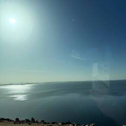 Blick auf den Nassersee. Krokos🐊 sind leider nicht aufgetaucht.