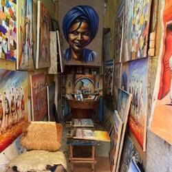 Überall Nunst und diese kleine Läden, wirklich süß 😊