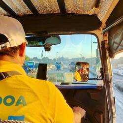 Fahrt zum Fährhafen ⛴️