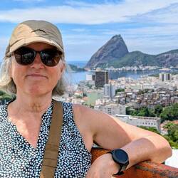 At Parque das Ruinas.