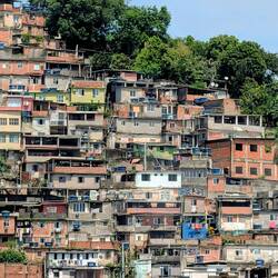 Favela scene.