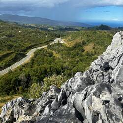 ...während Janosch und Simi da unten im Camper sind