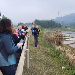 Touris an der "Autobahn"