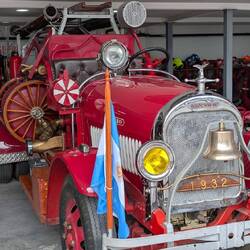 Antique fire truck