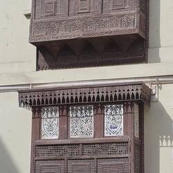 Coptic museum mashrabiyas external window overings