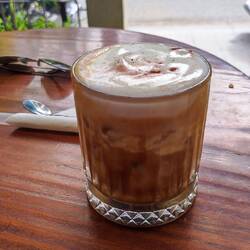 Peanut butter salt coffee 🤤