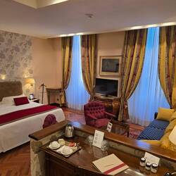 Our Lovely Hotel Room in Rome