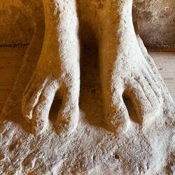 Was für große Füße!