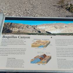 Der Canyon den der Rio Grande gegraben hat.