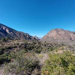 Links noch der Ward Mountain und dann in der Mitte das Window.