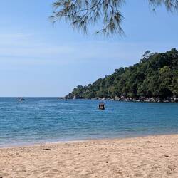 Toller einsamer Strand