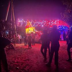 Procession comes to our resort