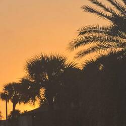 Seeing the sunrise before packing!!!