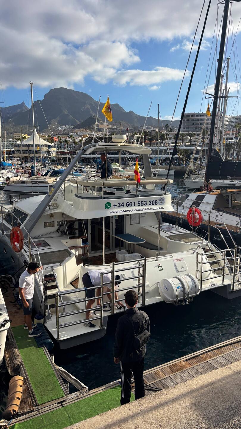 Unser Katamaran Monte Cristo