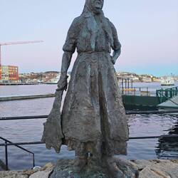 Die Dame mit dem Clipfisch