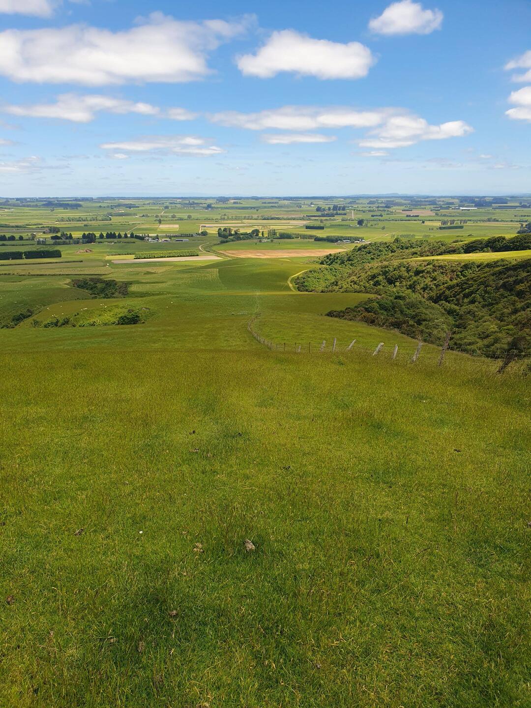 The home farm from the Airplane strip. It's steeeeeeep but a gorgeous walk!