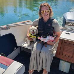 Kate and her fur babies