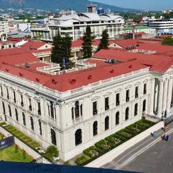 Vom Dach der Bibliothek