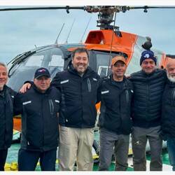 The heli team that was key to some of our best memories from this expedition.