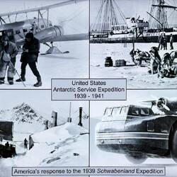 The expedition was in response to the German Neuschwabenland Expedition.