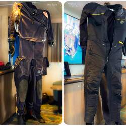 The divers not only wore a dry suit, but a heated under-suit.