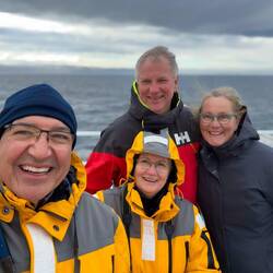 With our Dutch friends ... Marianne & Jon.