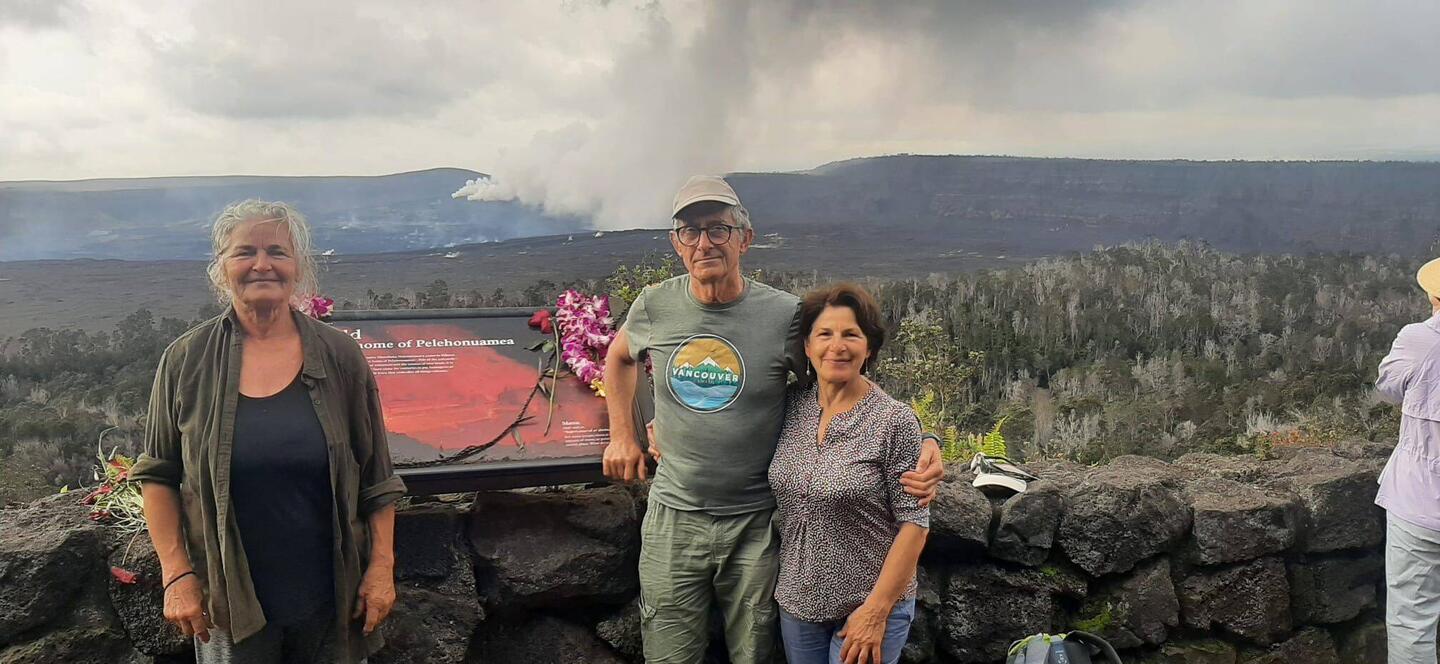 Balade dans le parc du volcan