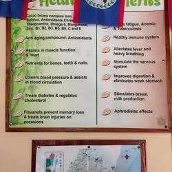 So many health benefits of cacao beans 😉👌