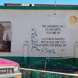 In San Ignacio auf dem Weg zur ...