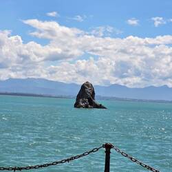 Love the color of Tasman Bay at high tide