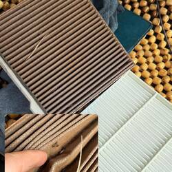 Nach 15.000 Km heute mal den Innenraumluftfilter gewechselt…🫣