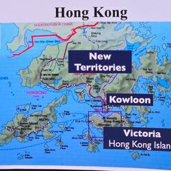 Die drei Teile von Hongkong