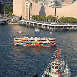 Fähren fahren alle 10 Minuten