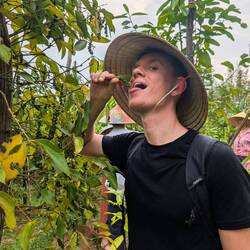 Pfeffer schmeckt sehr lecker! 😋