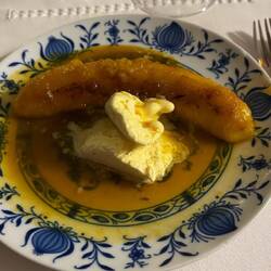 Flambierte Banane