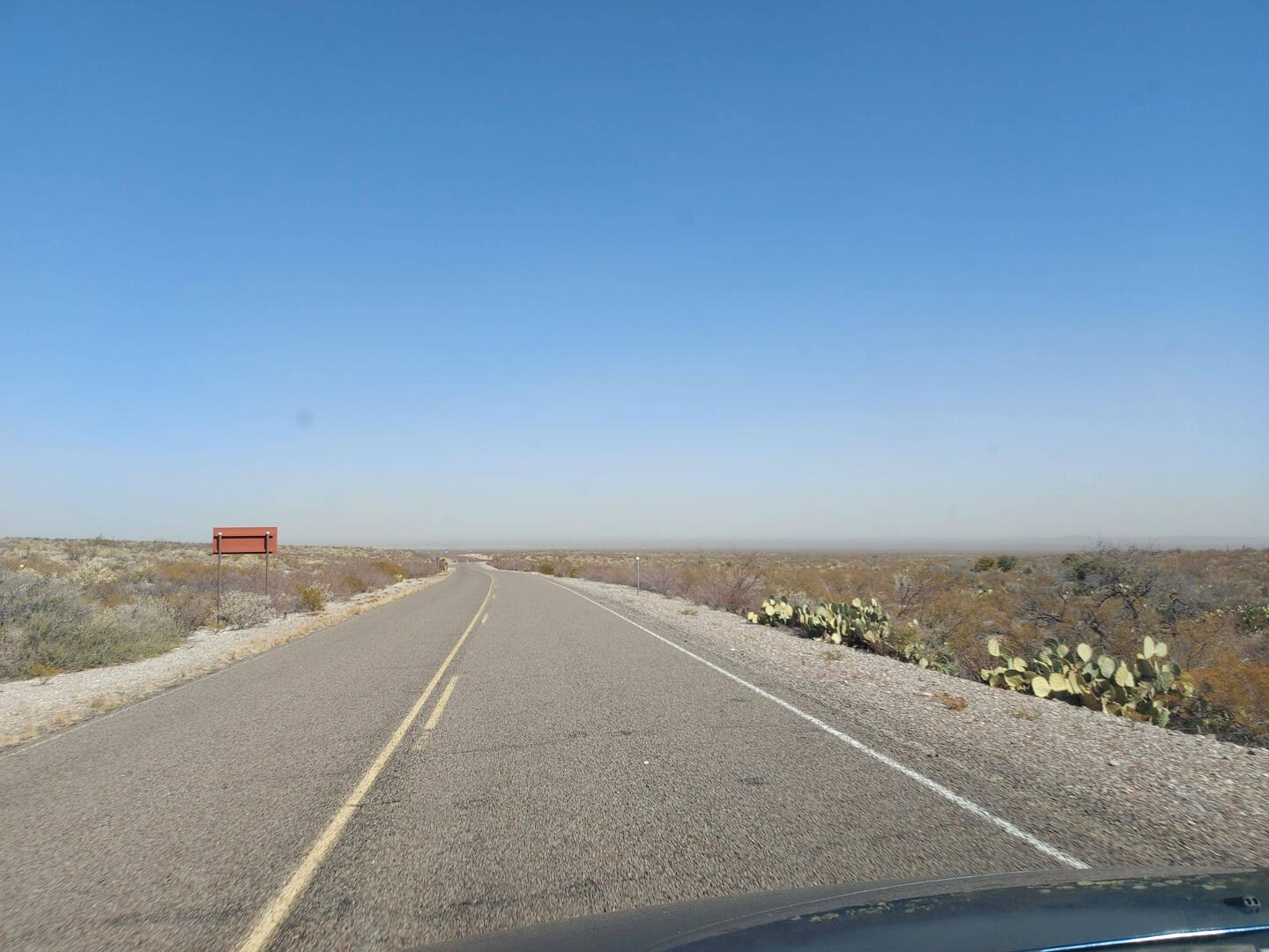 Da sind eigentlich Berge zu sehen.