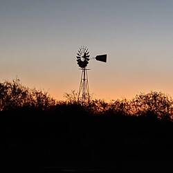 Abendstimmung im Wilden Westen.