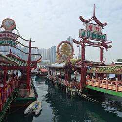 Anlegestelle für die Ausflugsboote