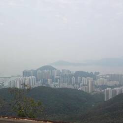 Blick in den Süden der Insel, der begehrtesten Wohngegend