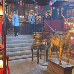 Buddhistischer Tempel, sehr besucht