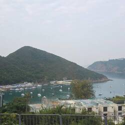 Schöne Landschaft auf der Südseite