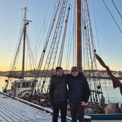 Gilles et Pierre convoyageurs Pré retraités